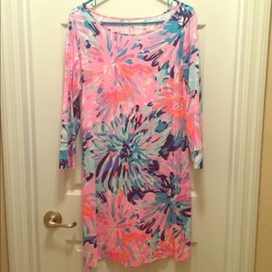 EUC Lilly Pulitzer Marlowe Dress “off tropic”
